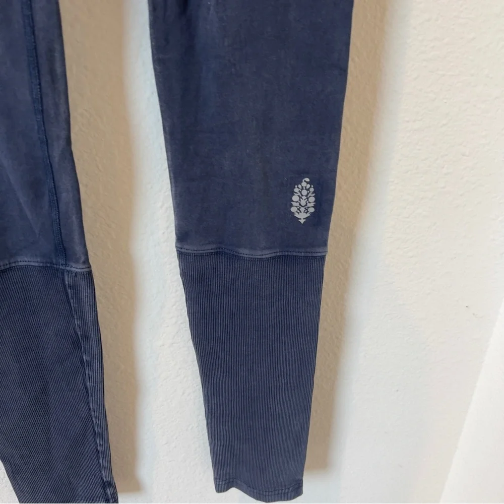 NWOT Free People Hot Shot Hooded Set in Midnight Navy Blue